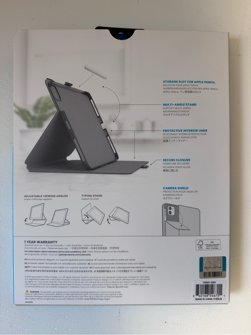Speck - Balance Folio Case for Apple iPad 11" - Picture 5 of 5